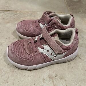 Saucony Girls Jazz Lite 2.0 Sneaker Shoes Pink Sparkle US 8.5 SL165119